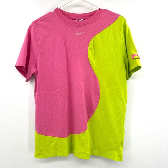Nike Uphoria Cut & Sew Center Swoosh T-Shirt Women's Small - Picture 1 of 6